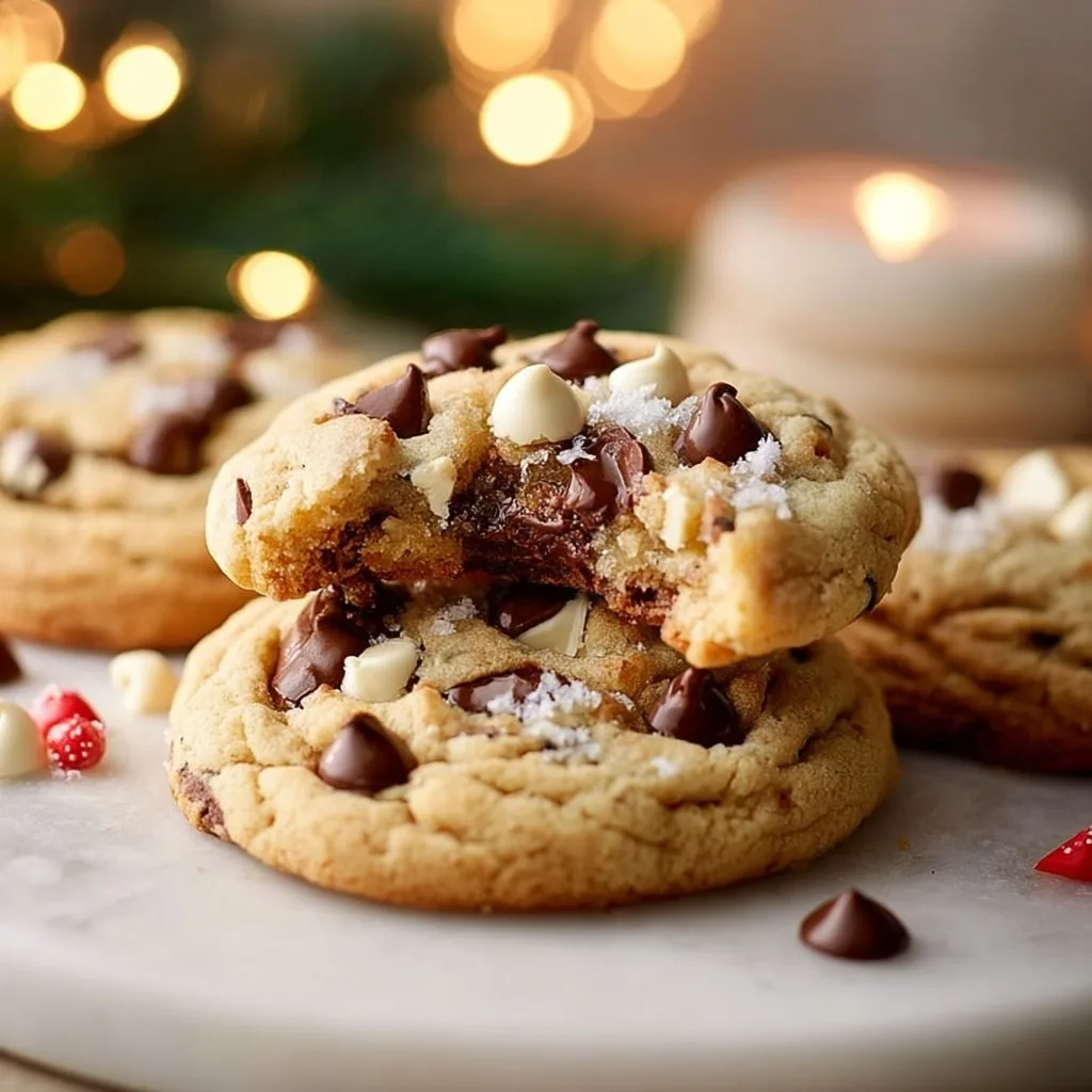 Winter Wonderland Chocolate Chip Cookies