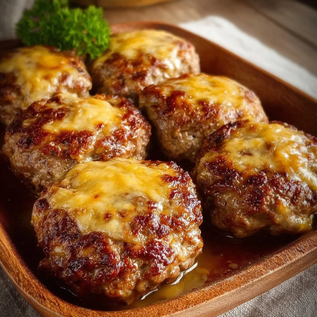 Cheesy Beef Patties