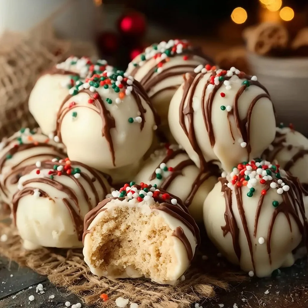 Sugar Cookie Truffles