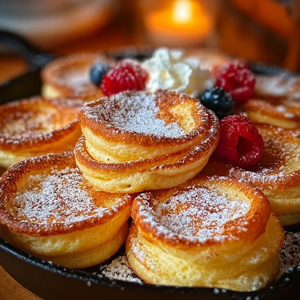 Mini German Pancakes
