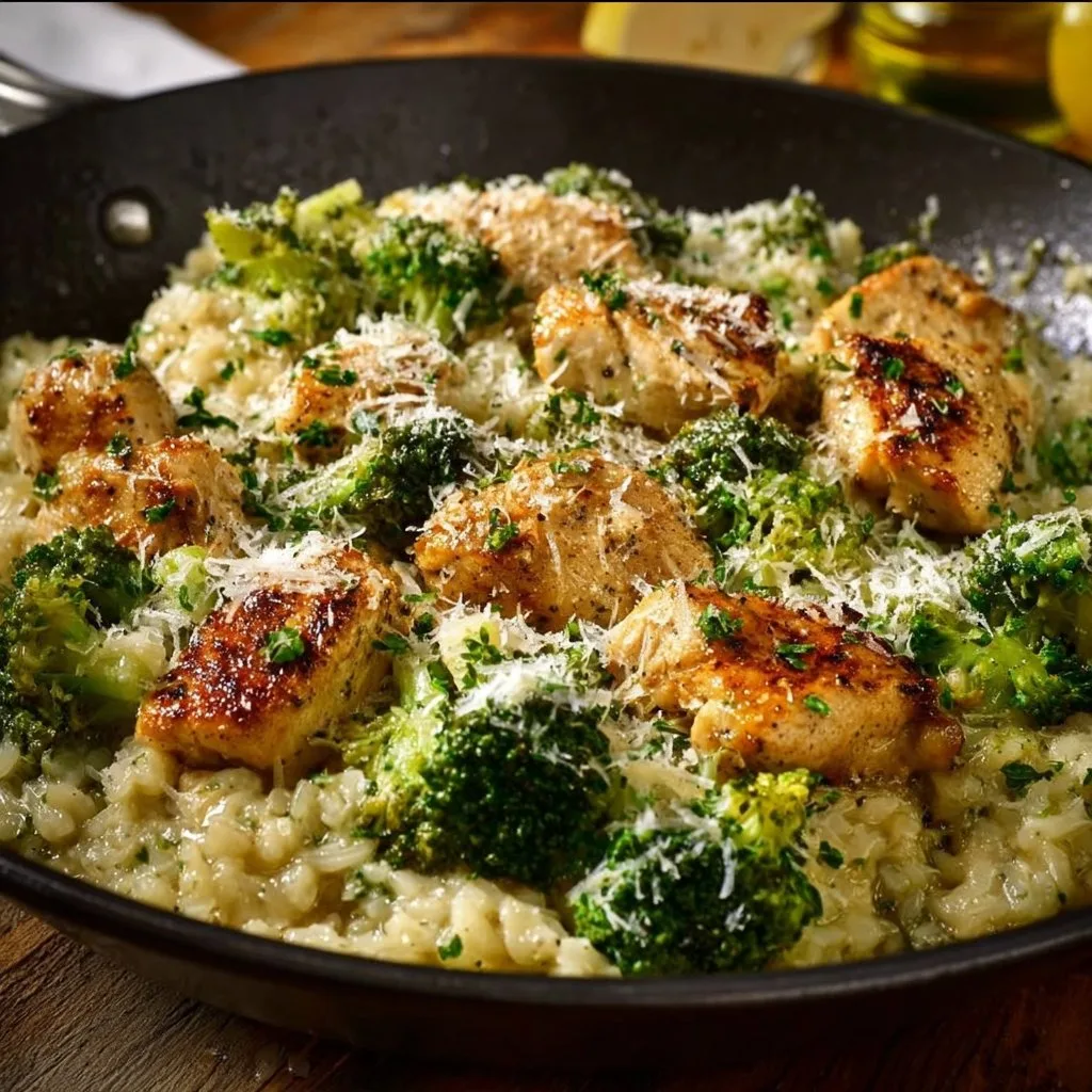 Creamy Parmesan Chicken and Broccoli Rice: A Delightful Meal!