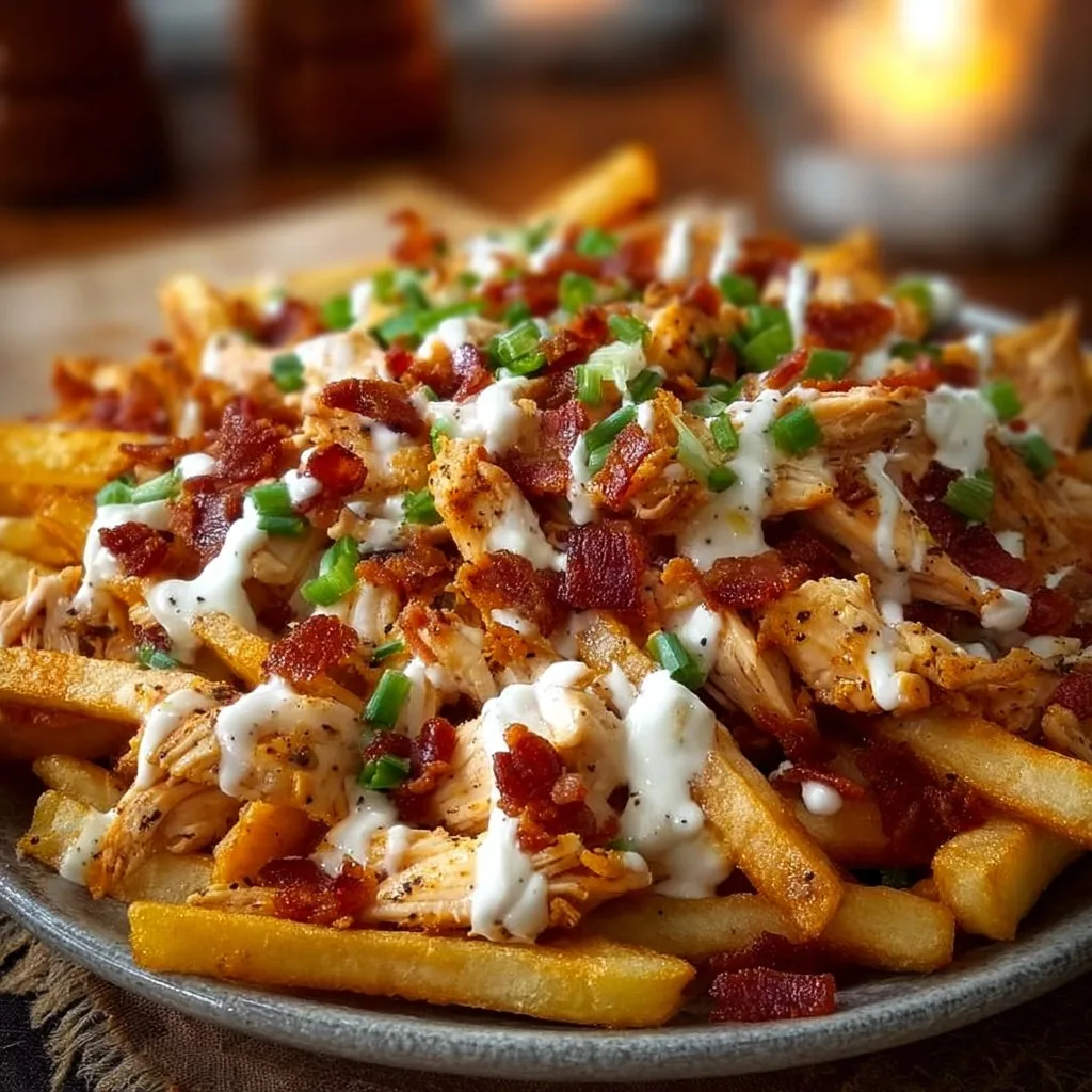 Chicken Bacon Ranch Fries