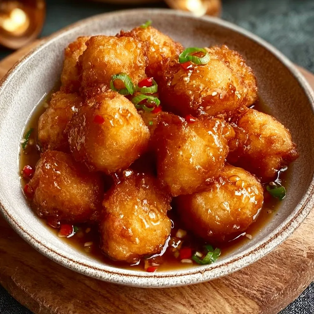 Crispy Chinese Chicken Balls With Sweet And Sour Sauce Bliss