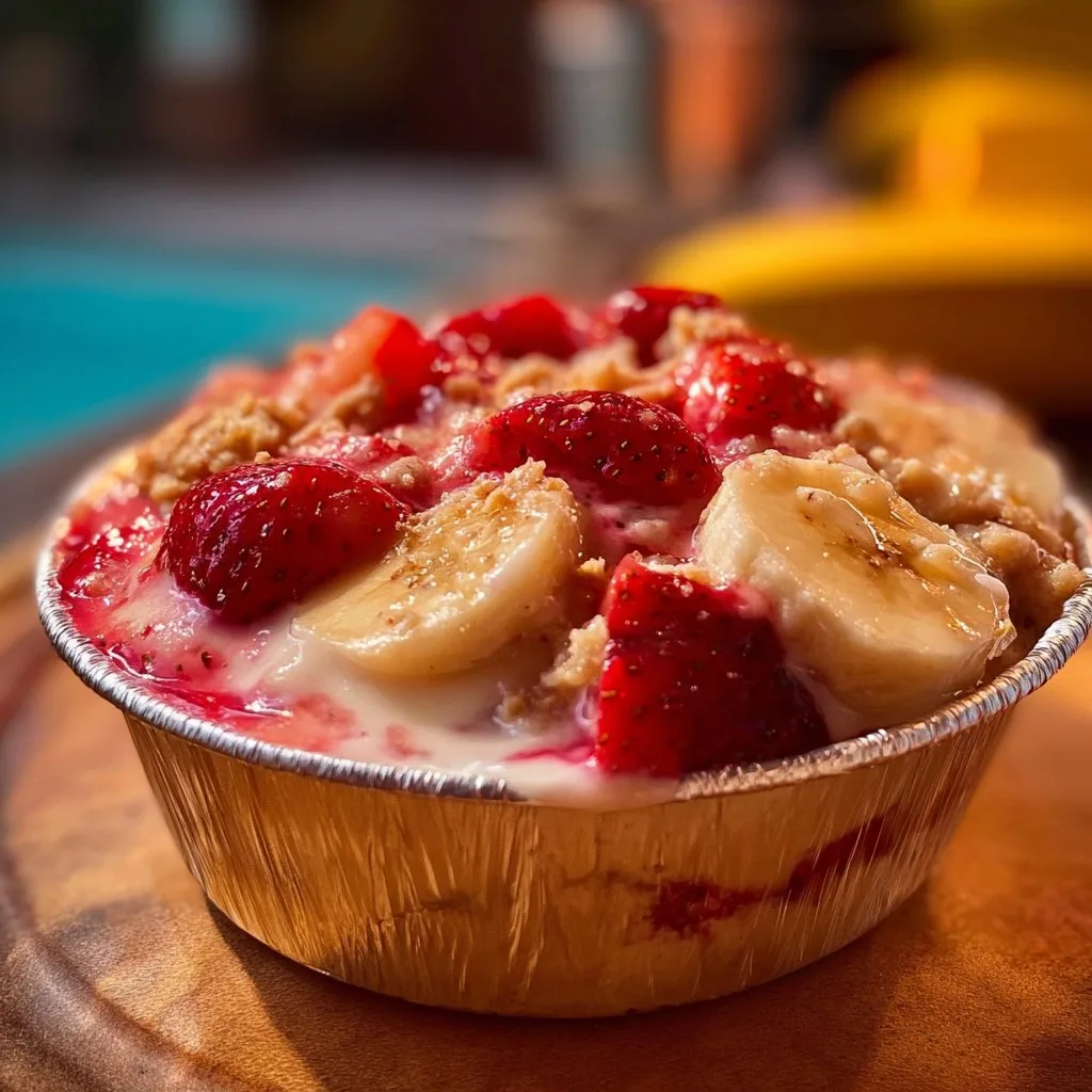 Strawberry Banana Pudding