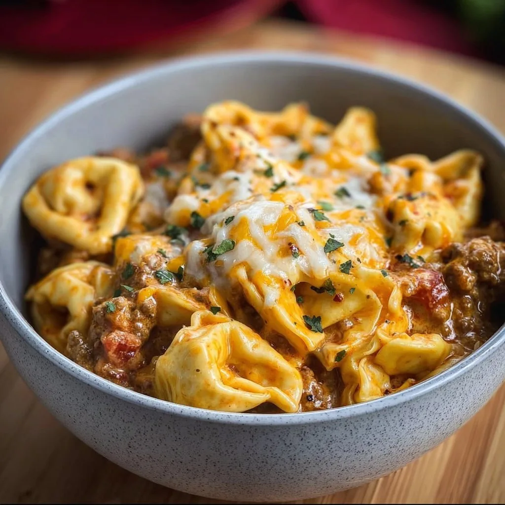 Cheesy Taco Tortellini