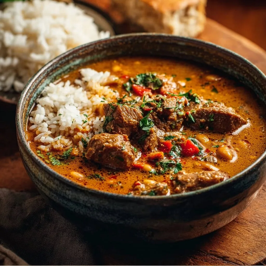 Mafé (Senegalese Peanut Stew)