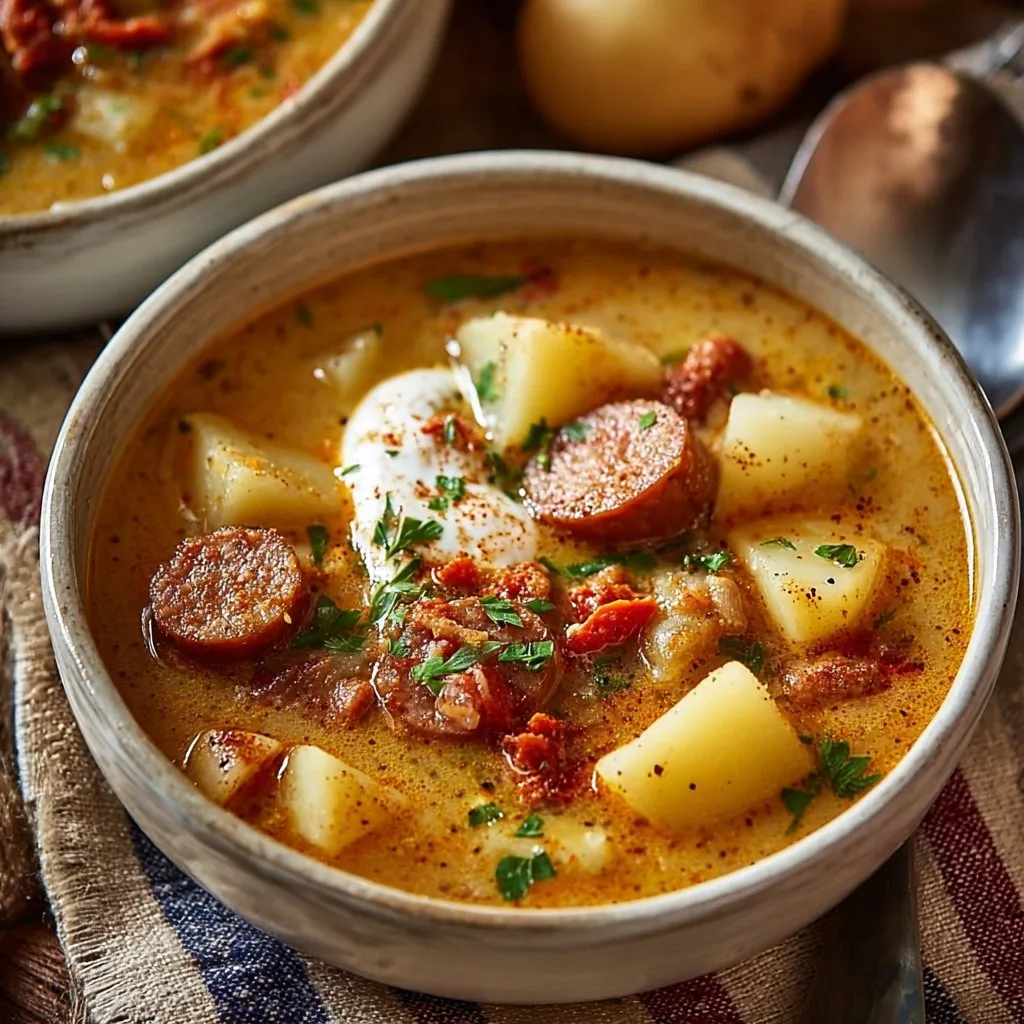 Cajun Potato Soup Recipe