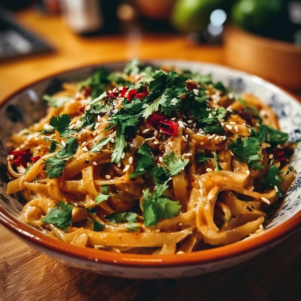 Spicy Coconut Noodles