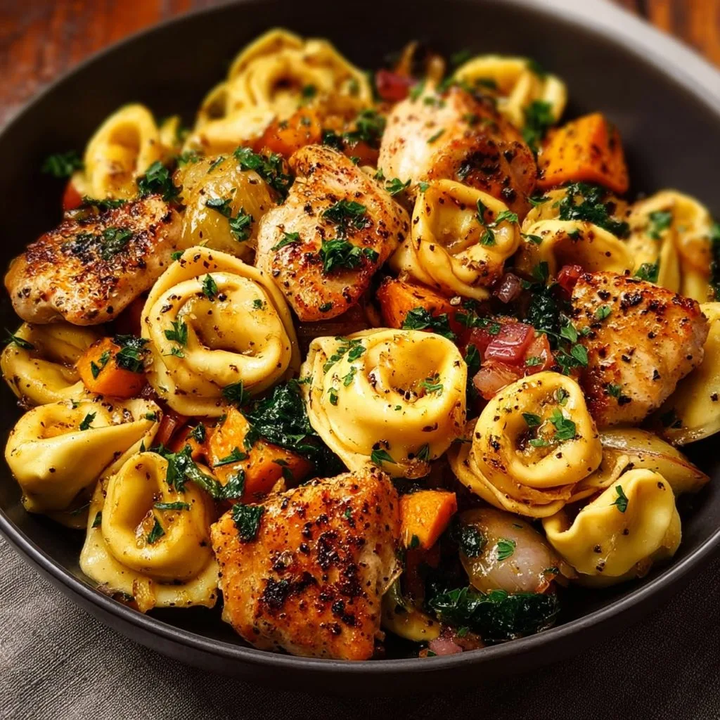 Autumn Chicken and Tortellini