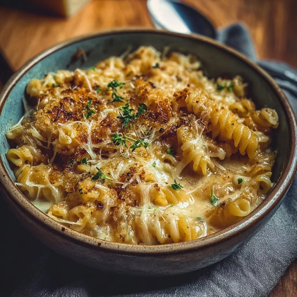 French Onion Soup Pasta