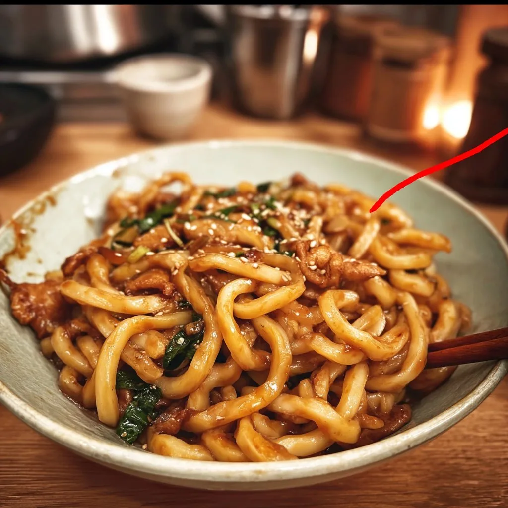 Grilled Udon