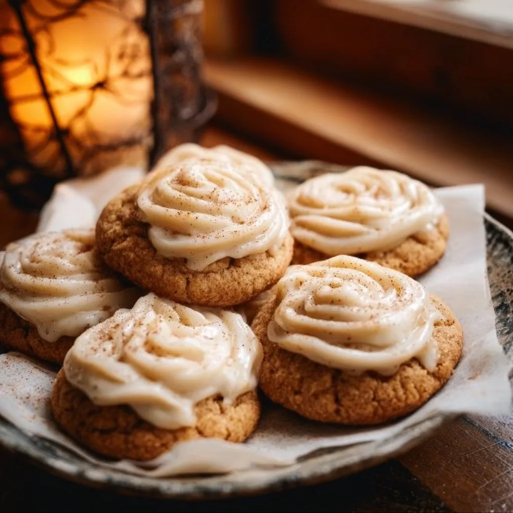 Frosted Apple Butter Cookies Recipe