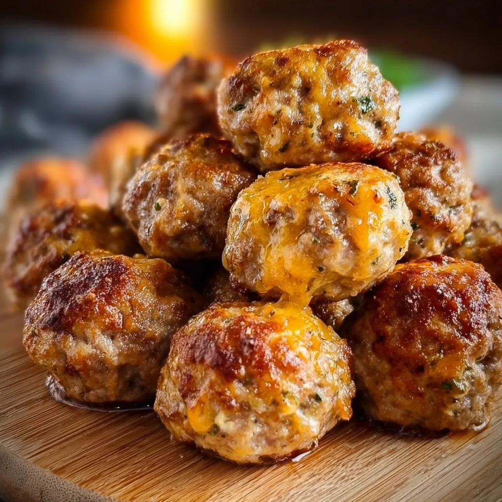 Make Irresistible Cheddar Bay Sausage Balls in Just 5 Steps!