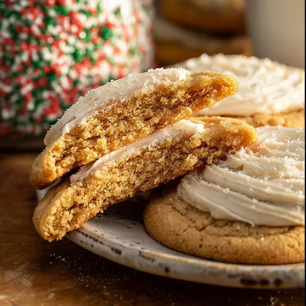 Brown Butter Sugar Cookies 4 Brown Butter Sugar Cookies