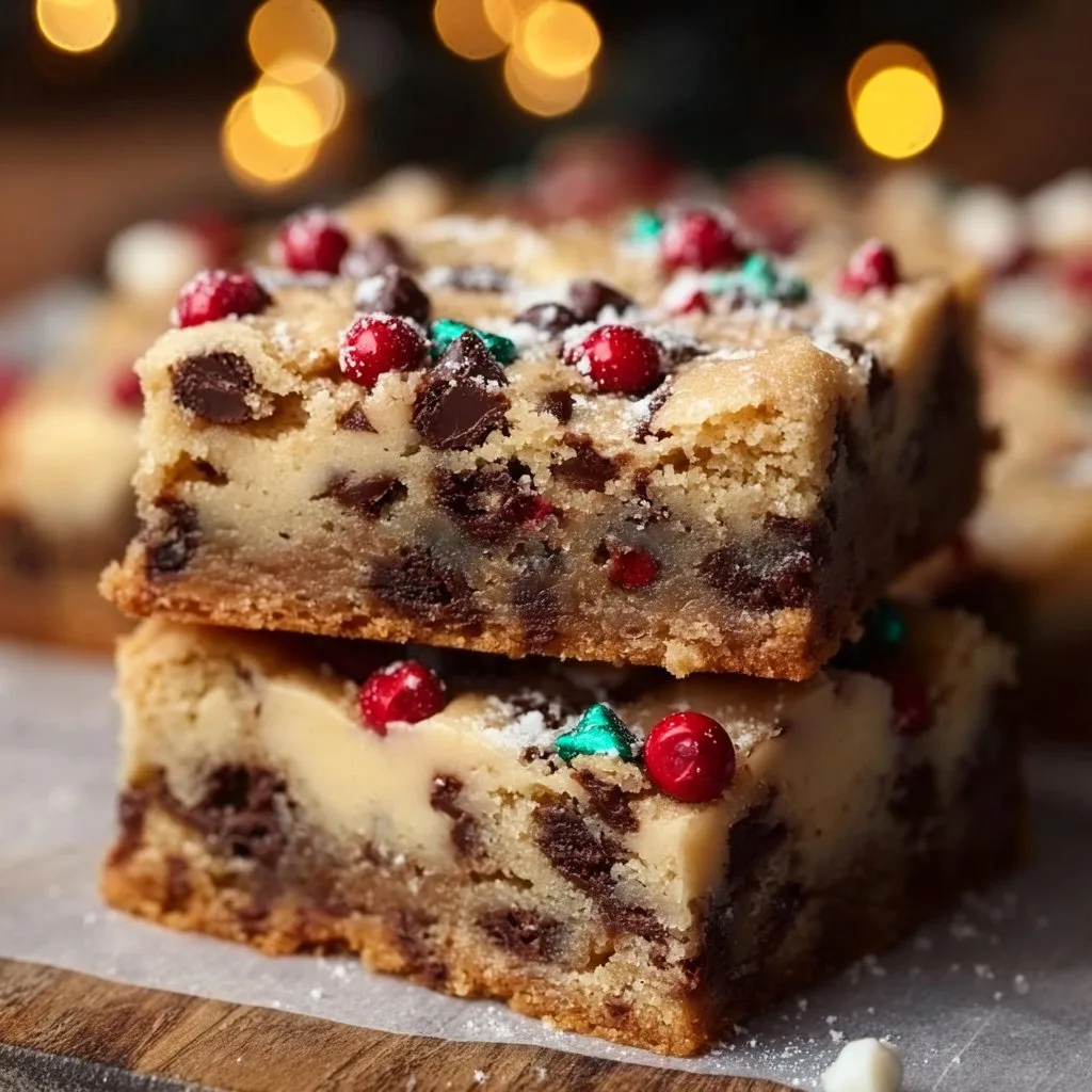 Christmas Cookie Bars