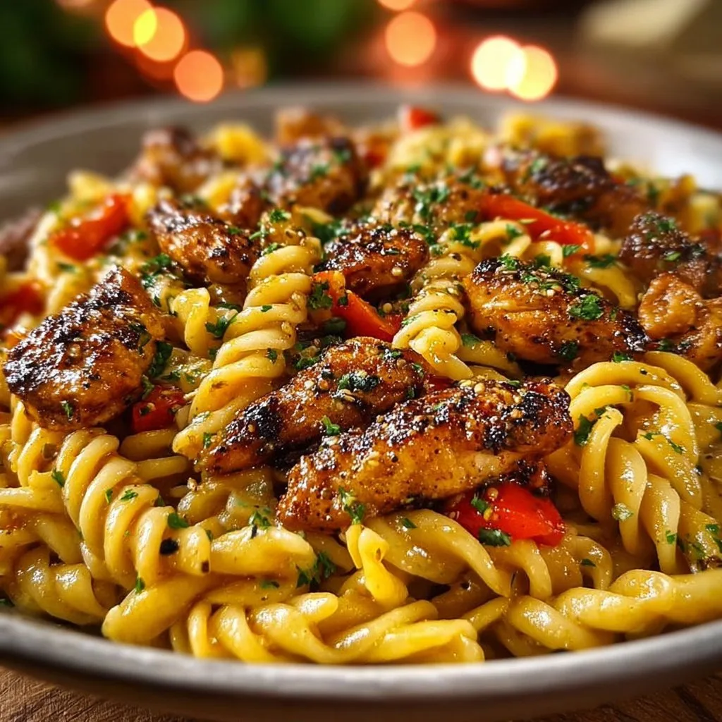 Honey Pepper Chicken Pasta