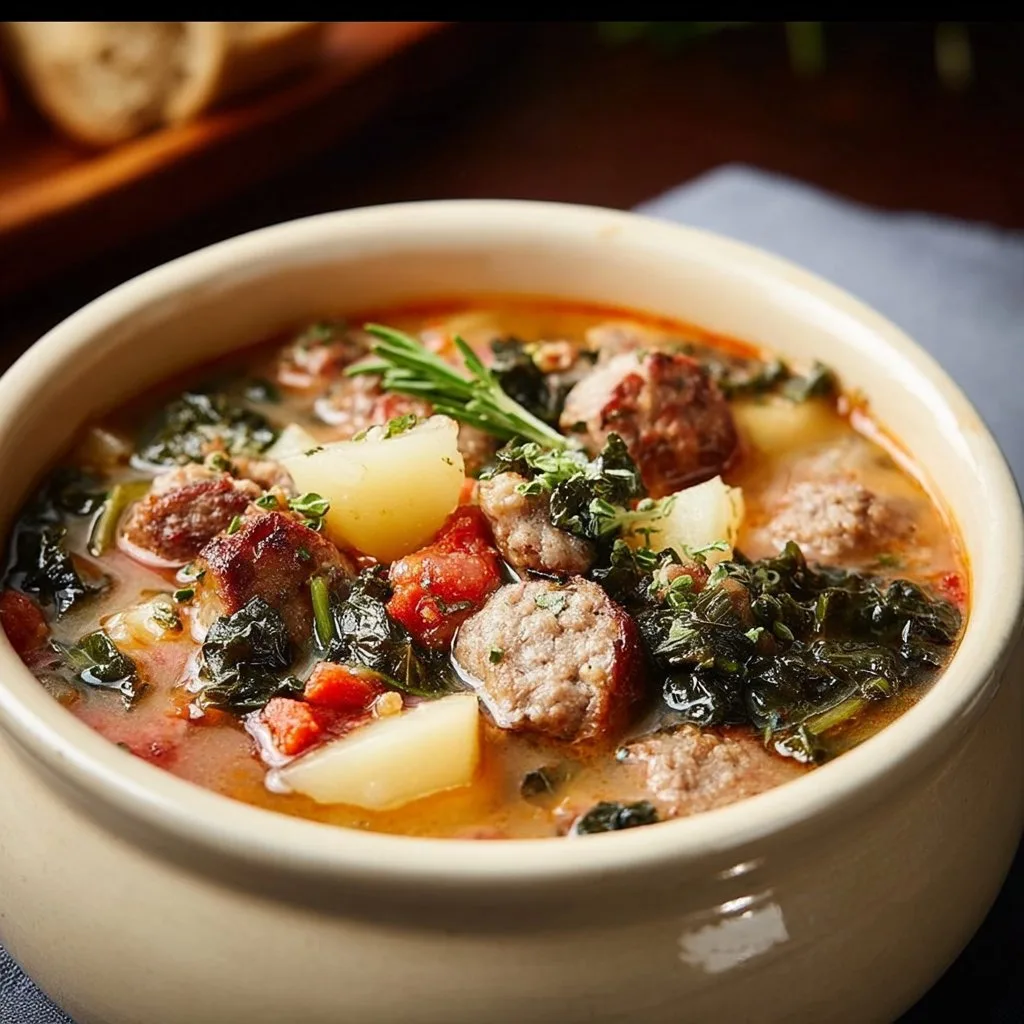 Crock-Pot Tuscan Sausage Soup