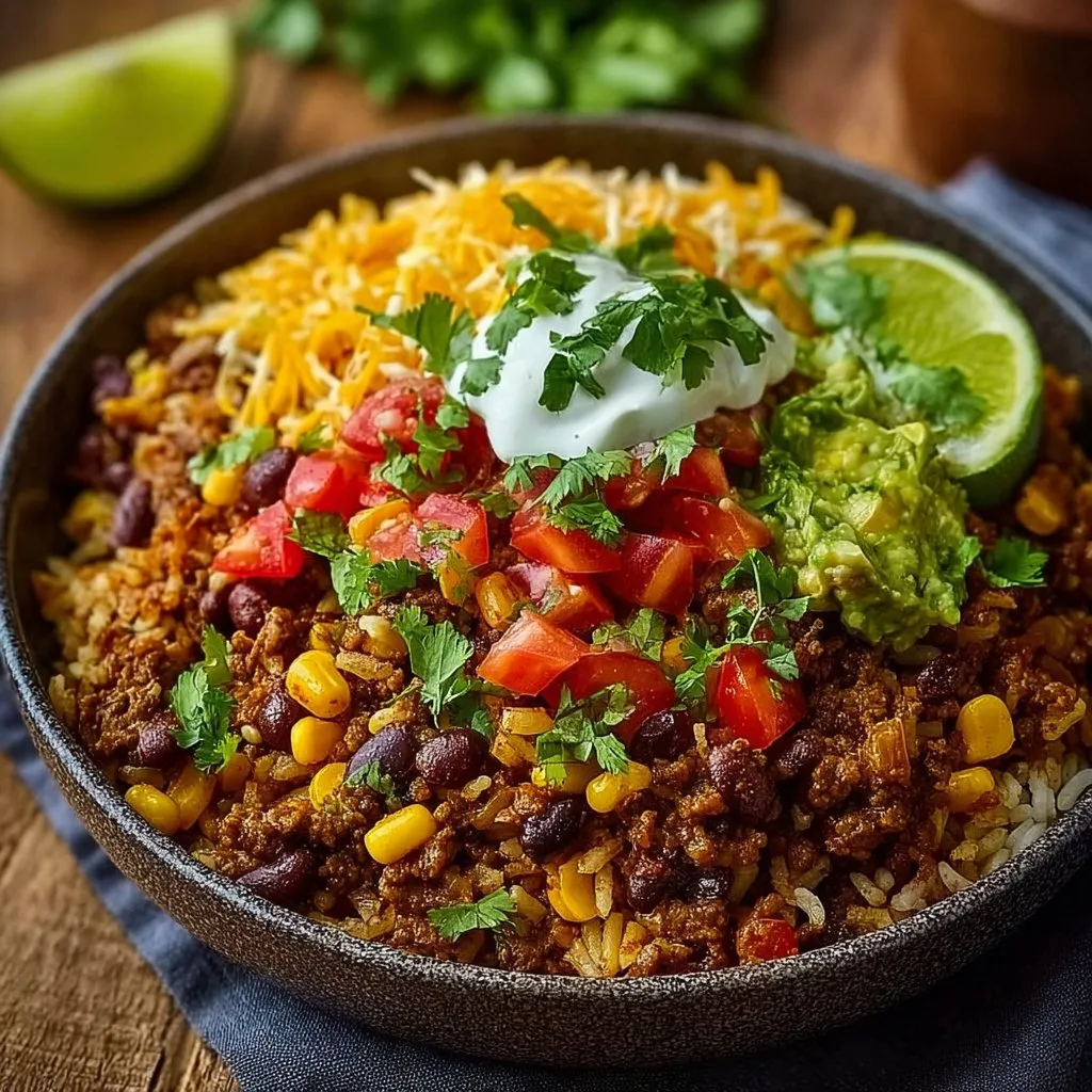 Taco Rice Bowl