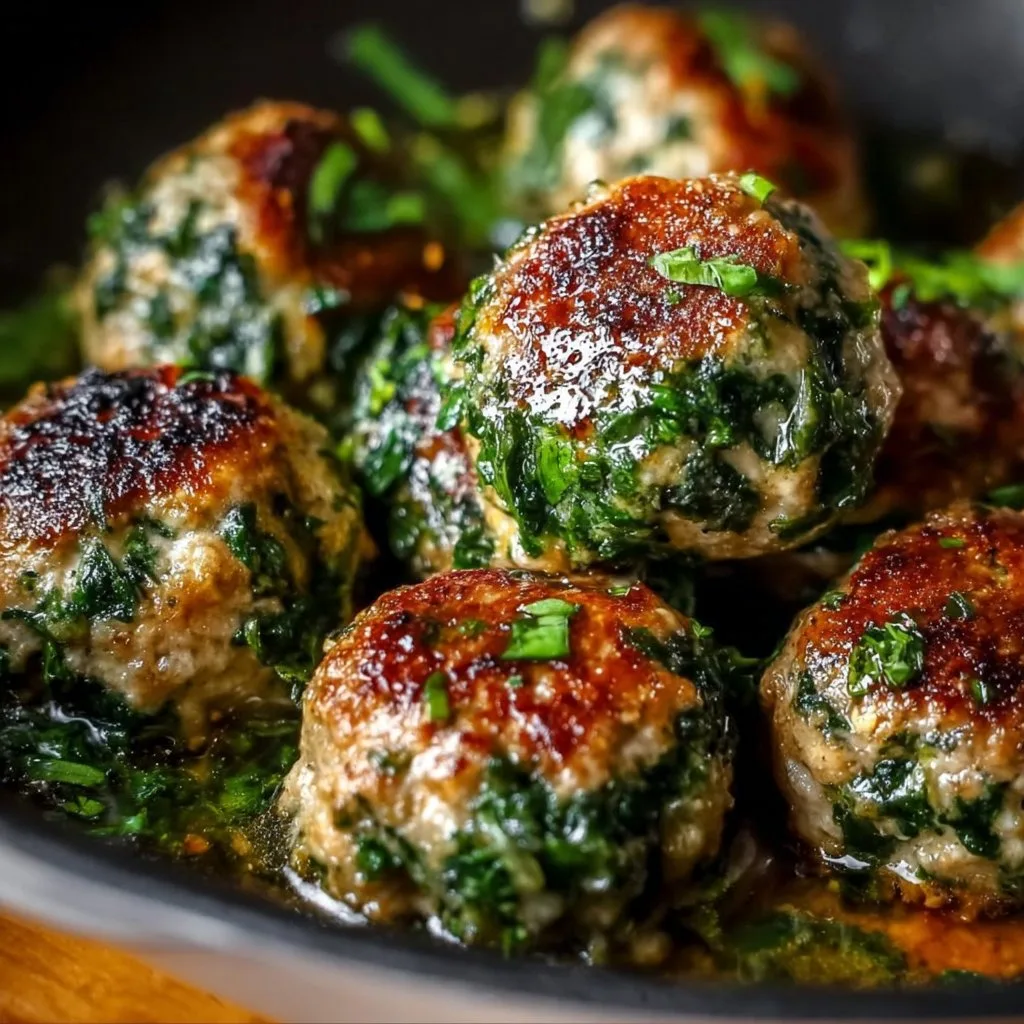 Spinach Garlic Meatballs Recipe Everyone Will Love