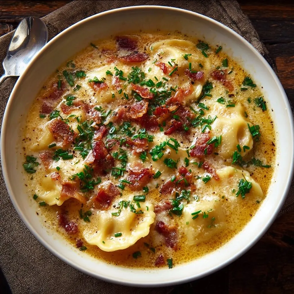 Southern Style Pierogi Soup
