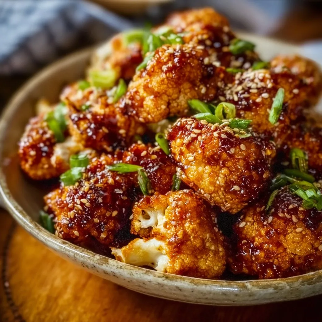 Korean Baked Cauliflower