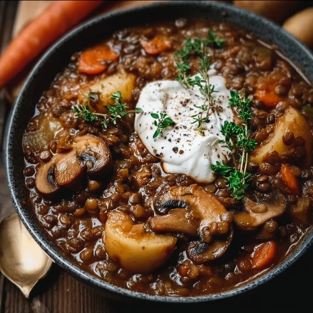 Hearty Vegan Lentil Mushroom Stew: An Amazing Ultimate Recipe