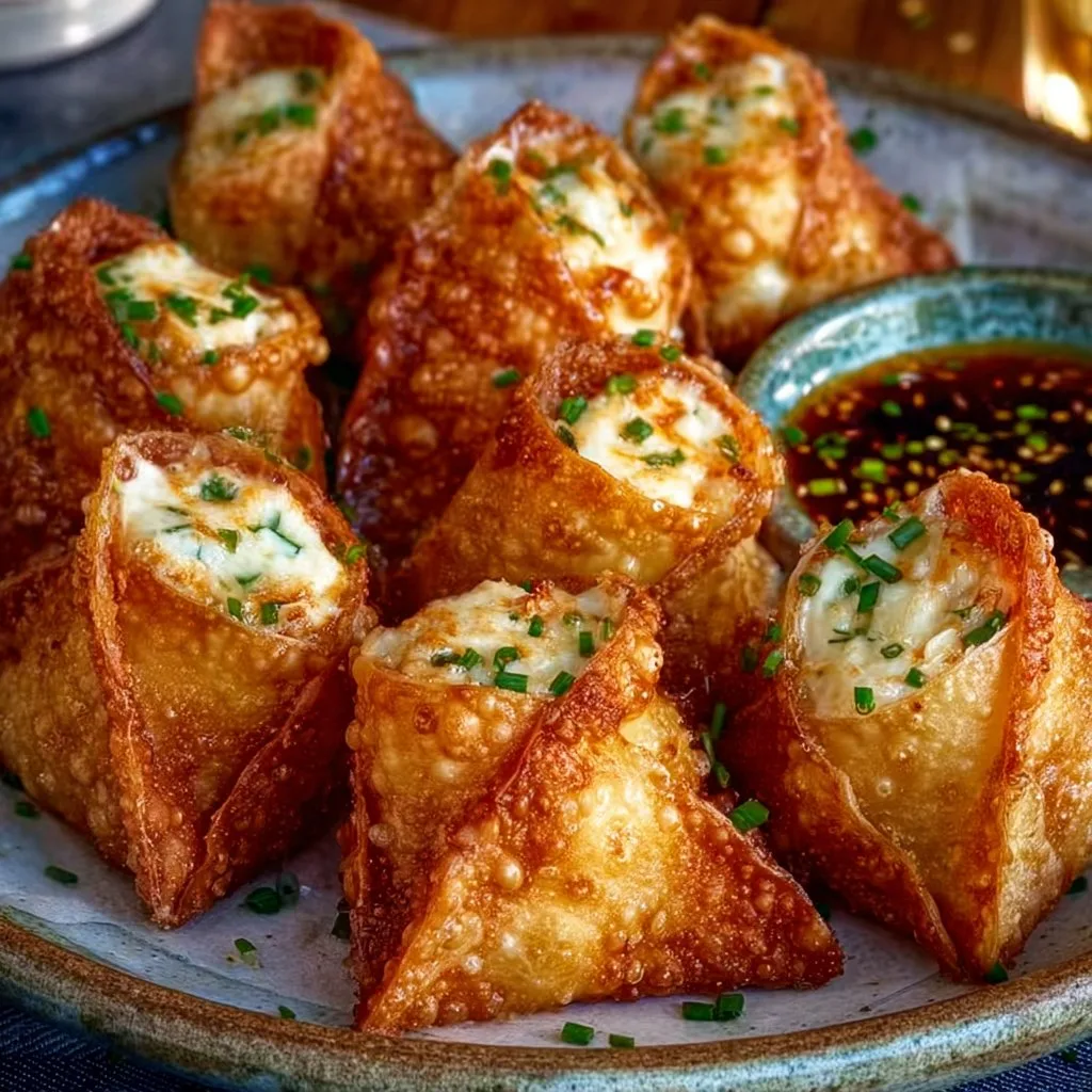 Crispy Crab Rangoon Bombs with Creamy Filling: A Must-Try!