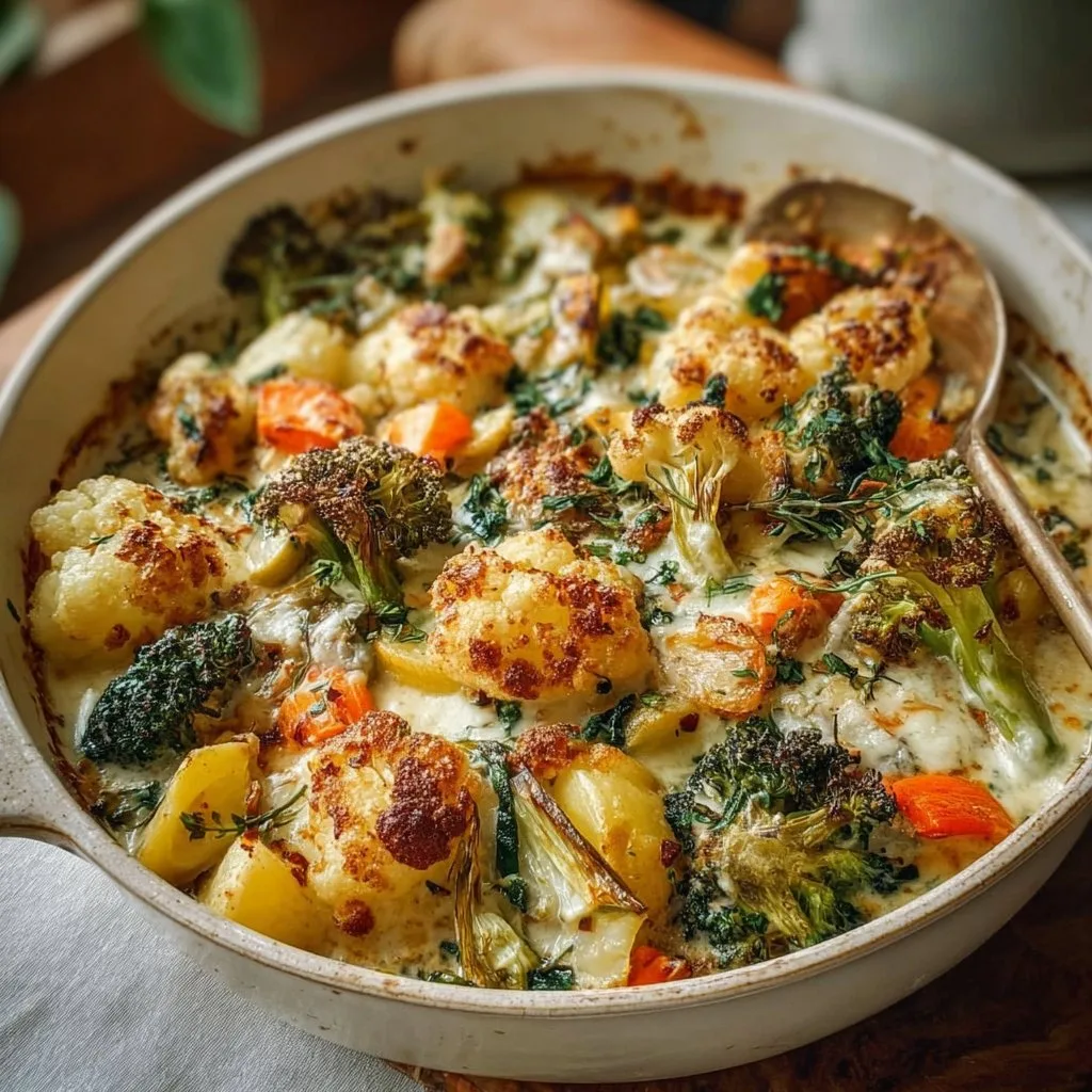 Creamy Winter Vegetable Casserole