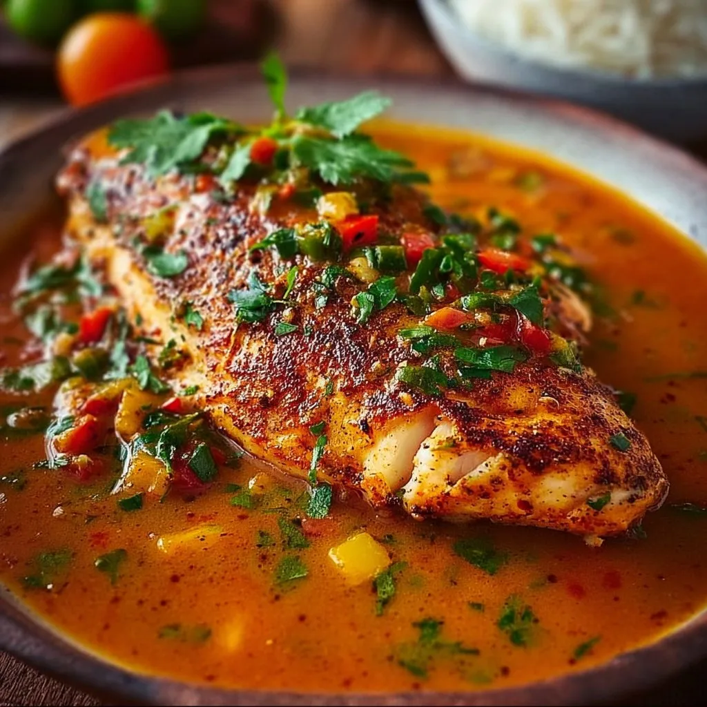 Red Snapper with Creole Sauce