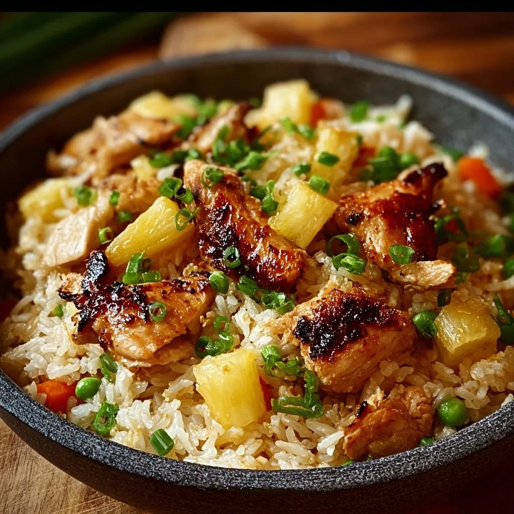 Pineapple Chicken Rice