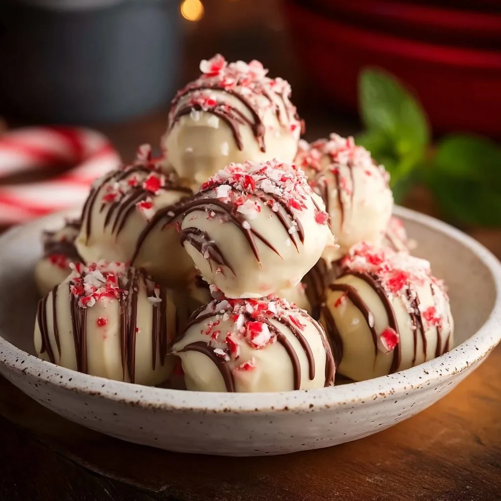 Cool and Creamy Peppermint Truffles: A Minty Holiday Treat