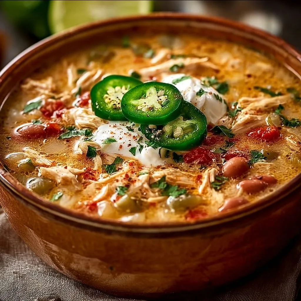 Cajun White Chicken Chili