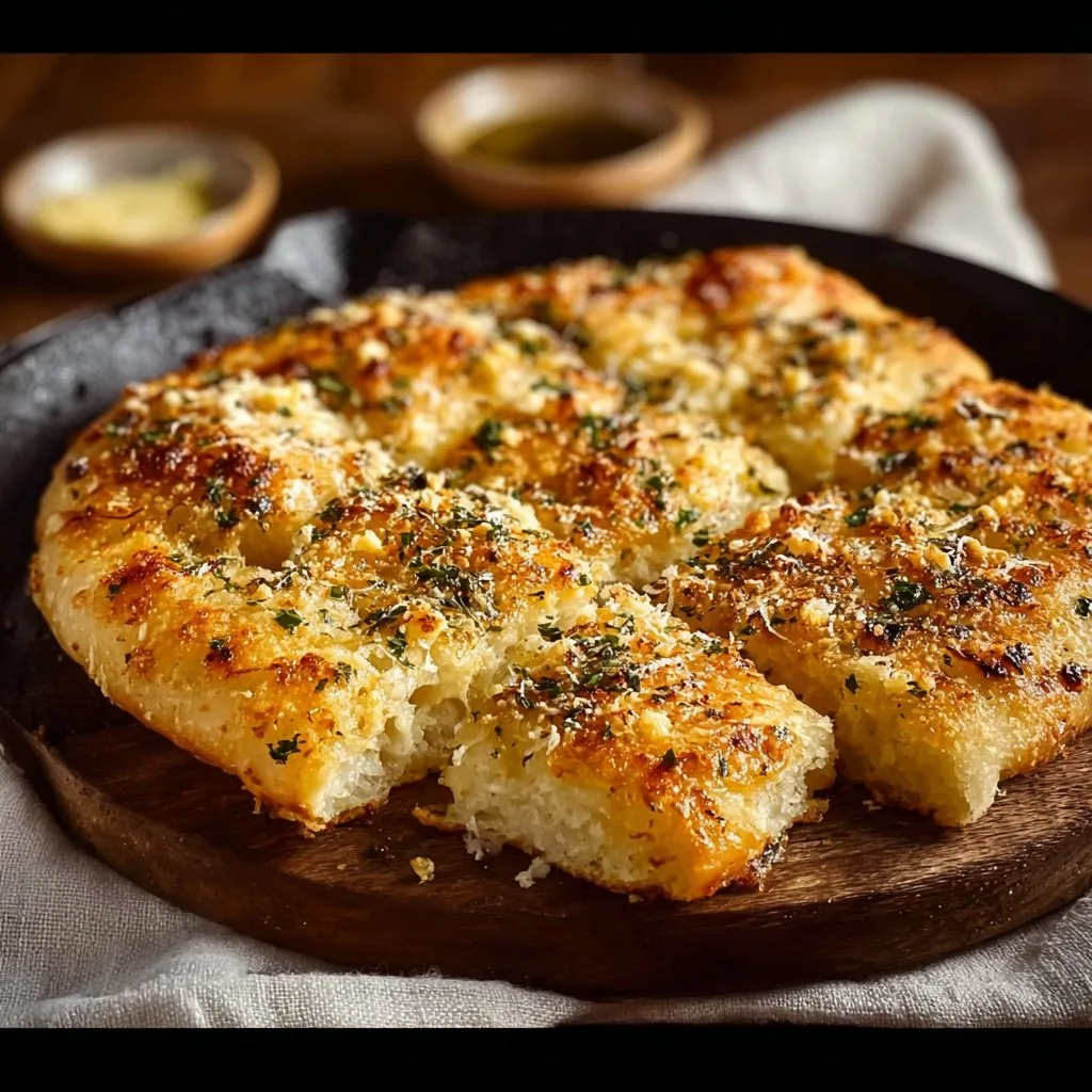 Crispy and Cheesy Garlic Parmesan Focaccia Bread You’ll Love