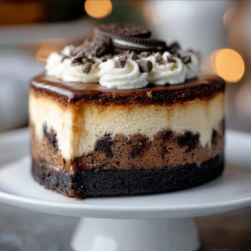 5 Layer Cookie Box Brownie Cheesecake Delight Recipe