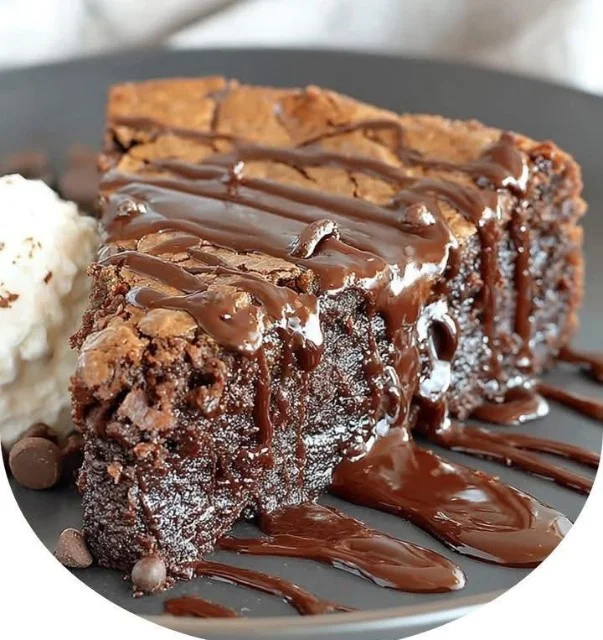 Gooey Brownie Pie