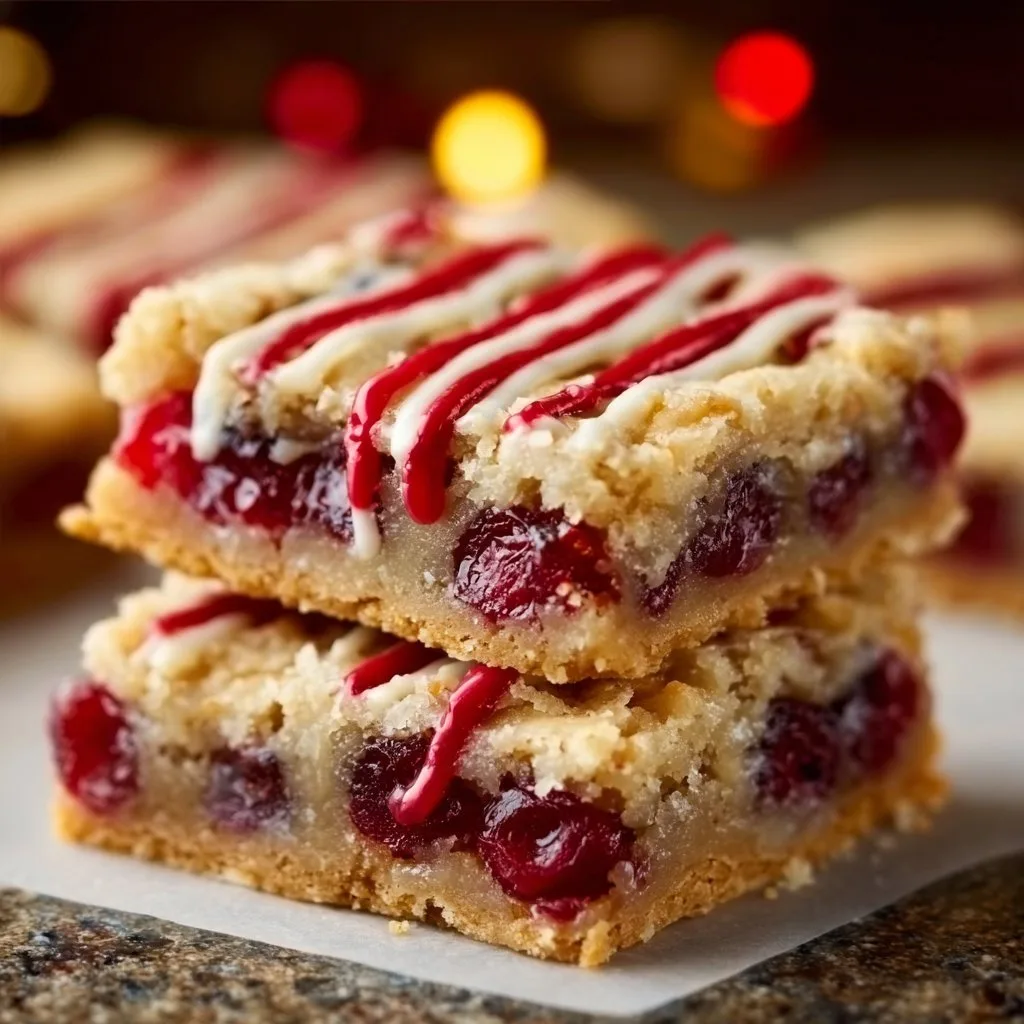Christmas Cherry Bars