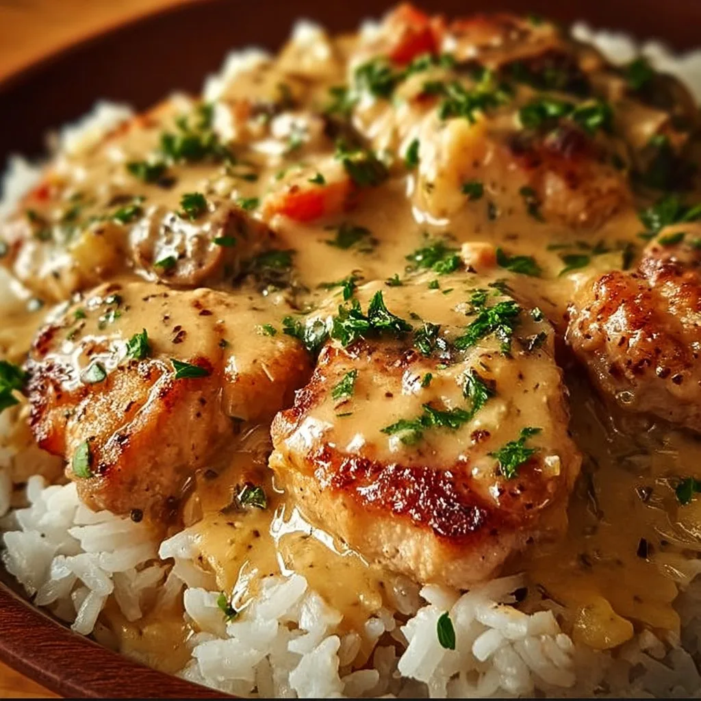 Best Smothered Chicken and Rice Recipe