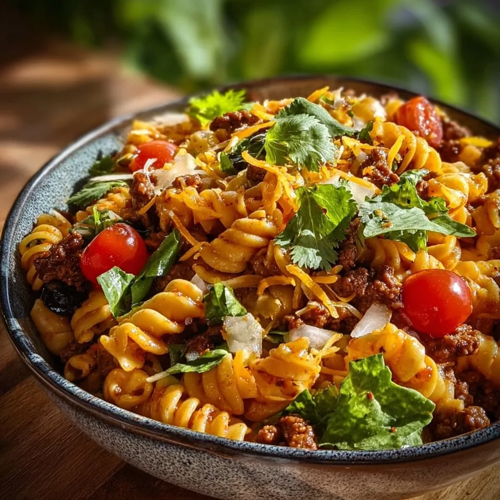 Taco Pasta Salad