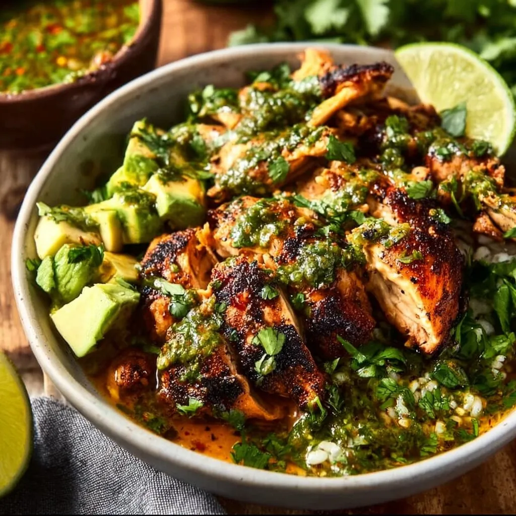 Cilantro Lime Chicken Bowls
