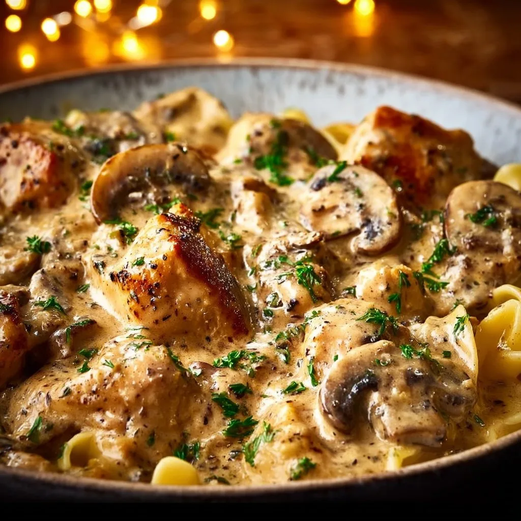 Chicken Stroganoff