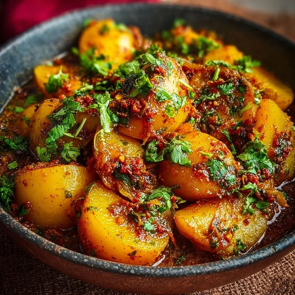 Double Onion Potato Curry