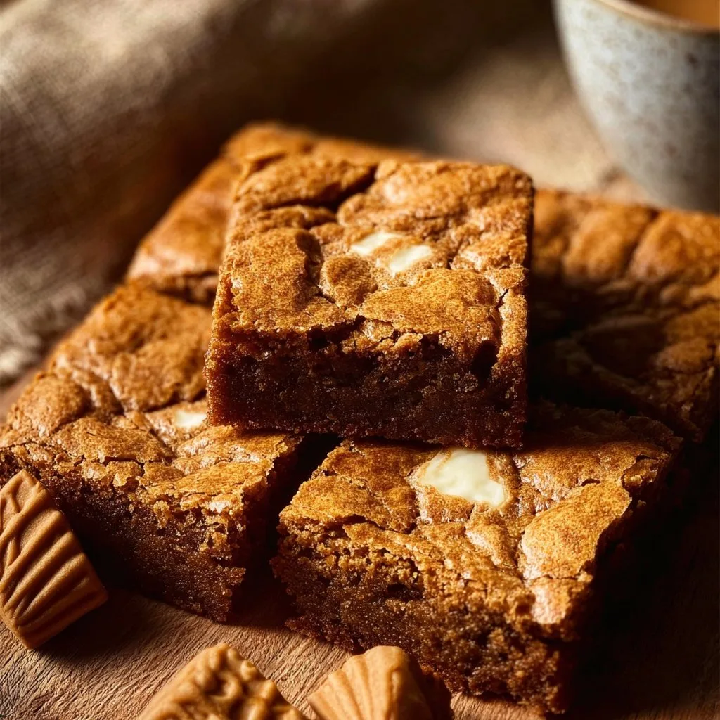 Biscoff Blondies