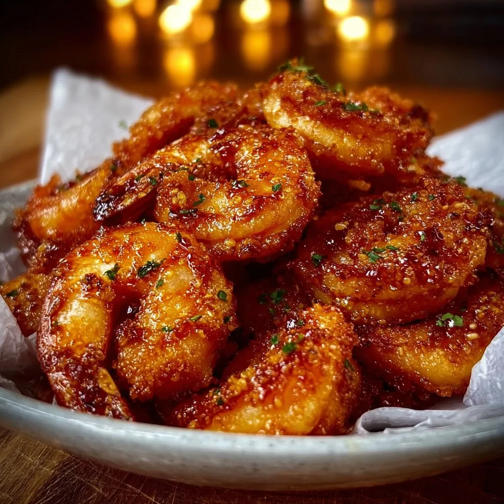 Hot Honey Fried Shrimp