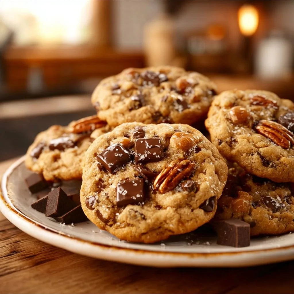 Turtle Chocolate Chip Cookies