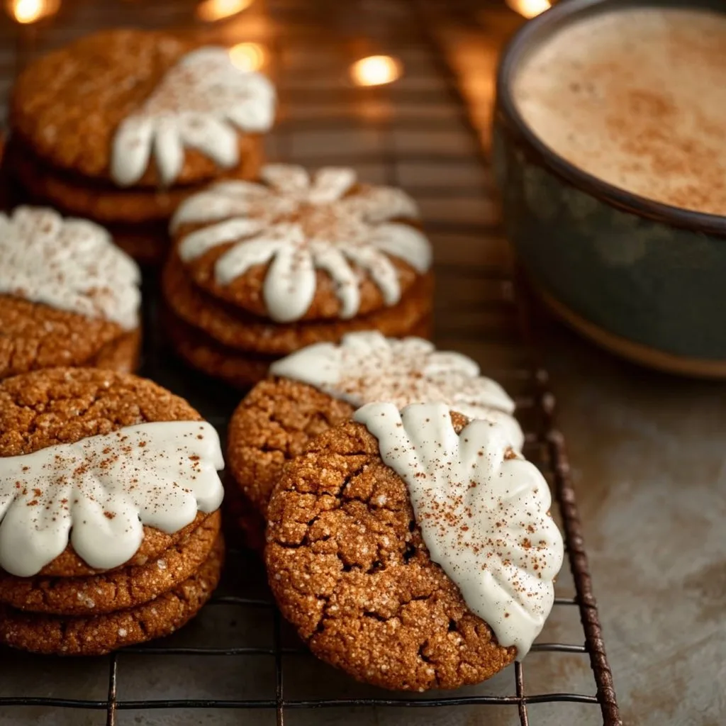 Gingerbread Latte Cookies