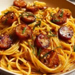 sticky honey garlic sausage pasta skillet 2025 12 20 123407 150x150 1