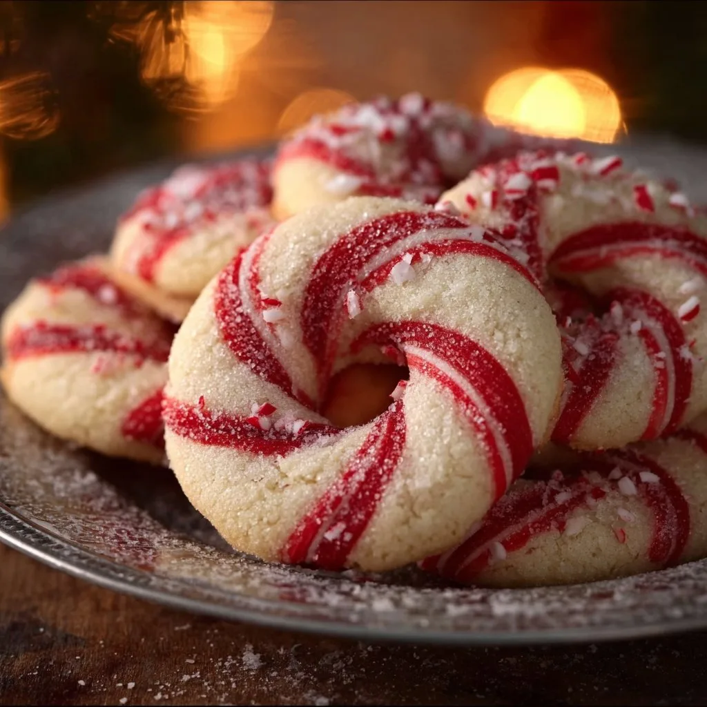 Candy Cane Cookies