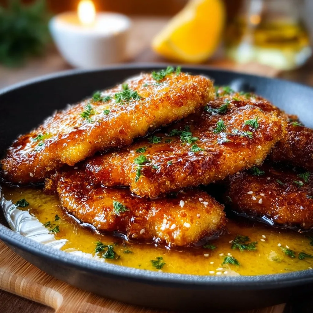 Hot Honey Chicken Cutlets