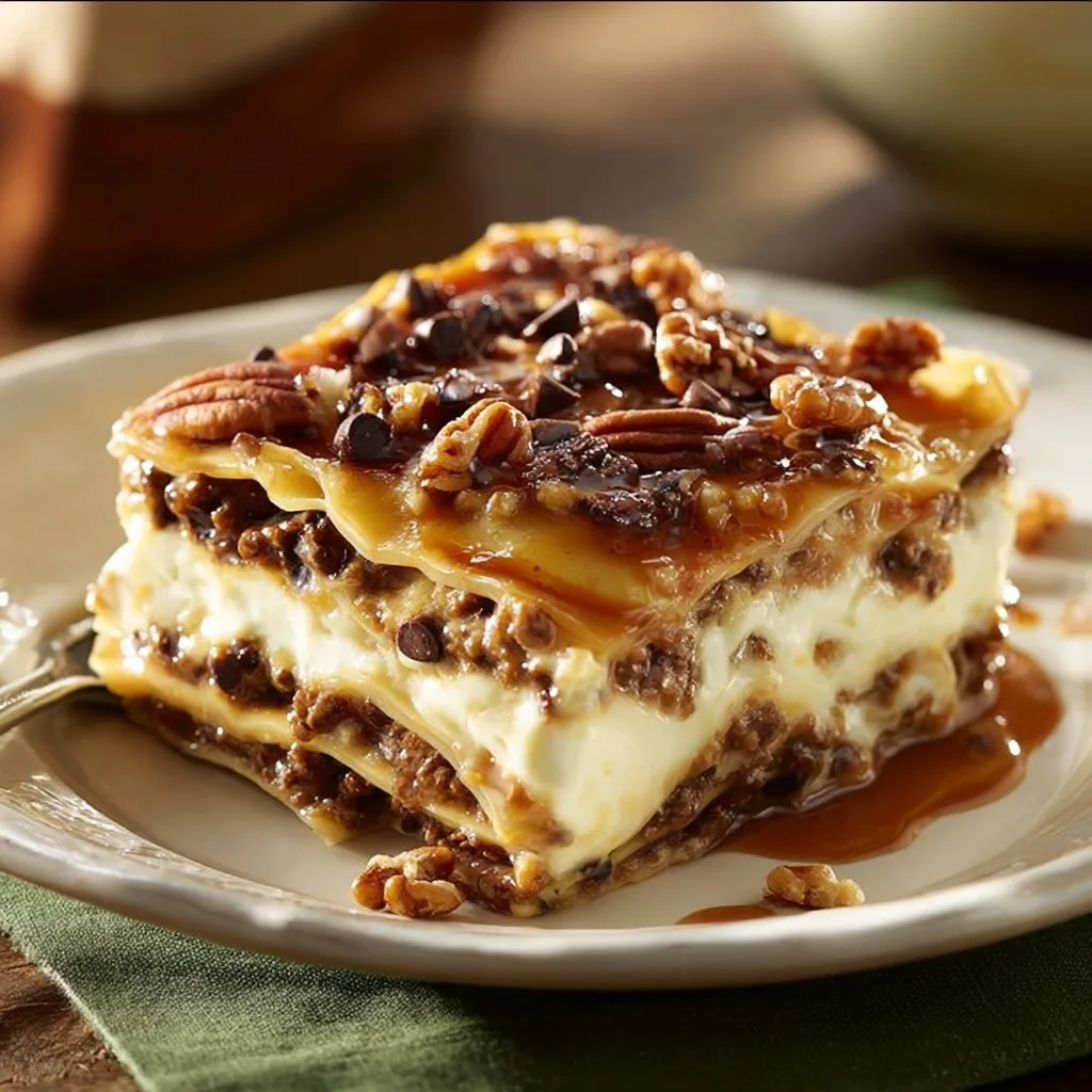 Turtle Lasagna Dessert Recipe