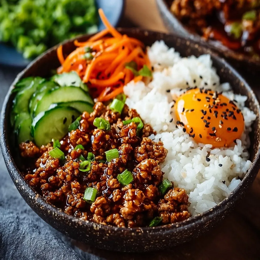 Teriyaki Ground Turkey Bowl